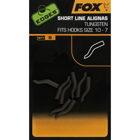 Fox Edges Rovnátka Tungsten Line Alignas Short Hook Size 6 - 1 10ks