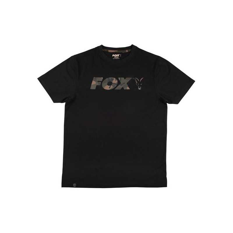 Fox Tričko Black Camo Chest Print T-Shirt