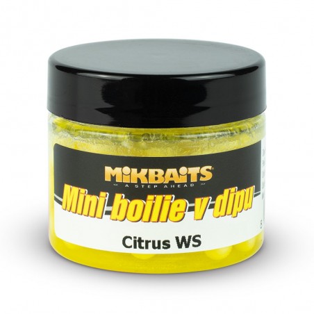 Mikbaits Mini Boilies v dipe 50ml - Citrus WS