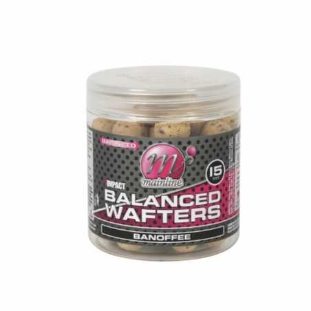 Mainline High Impact Balanced Wafters Banoffee 15mm neutrálne vyvážené boilie