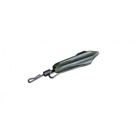 RidgeMonkey Závesný Klip Connexion Uni Lead Clip Camo Green 5ks