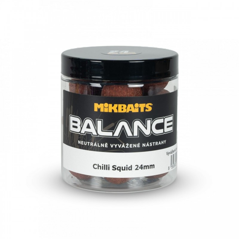 Mikbaits Boilies Spiceman Balance Chilli Squid 24mm 250ml