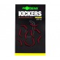 Korda Rovnátko na háčik Kickers Medium Bloodworm Red 10ks