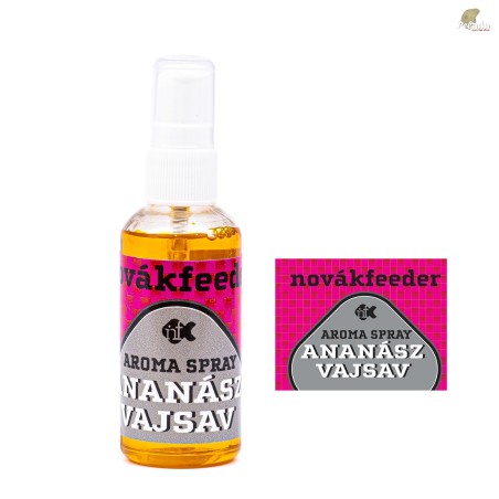 NOVÁKFEEDER Aroma Spray 30ml - Ananás N´Butyric Kyselina Maslová