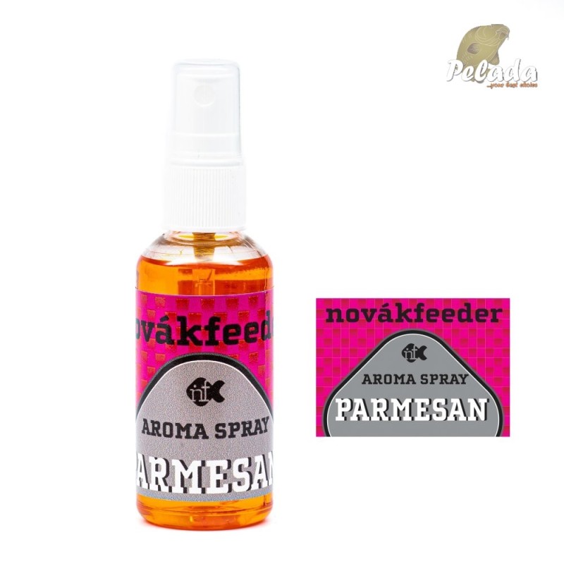 NOVÁKFEEDER Aroma Spray 50ml - Syr Parmezán