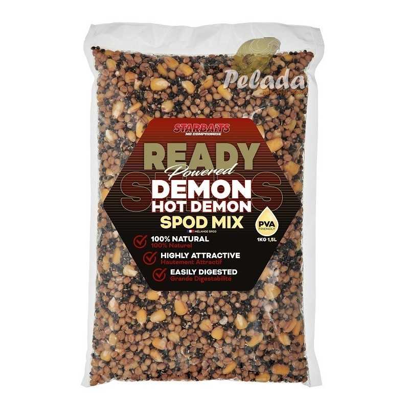 Starbaits Zmes Spod Mix Ready Seeds Demon Hot Demon 1kg