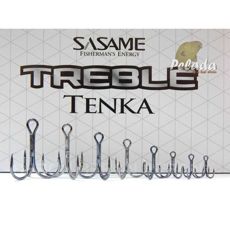 Sasame Tenka treble veľ.14 trojháčiky 6ks