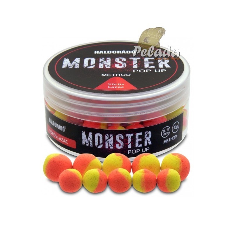 Haldorádó Monster Pop Up Big Carp 9 - 11mm - Červený Losos