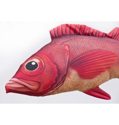 Vankúš Gaby Plyšová Ryba Ostriež Atlantický Červený 75cm