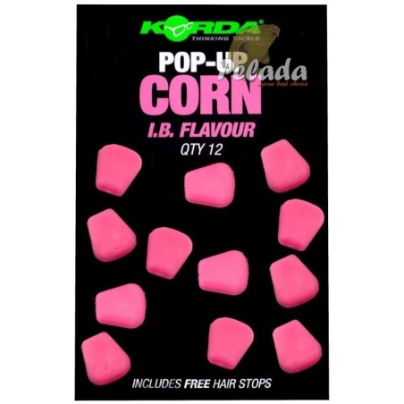 Korda Gumová Nástraha Pop-Up Corn I.B. Pink 12ks