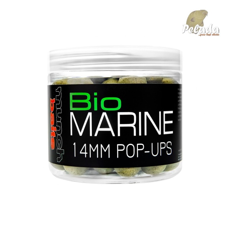 Munch Baits Bio Marine Plávajúce Boilies Pop-Ups 200ml