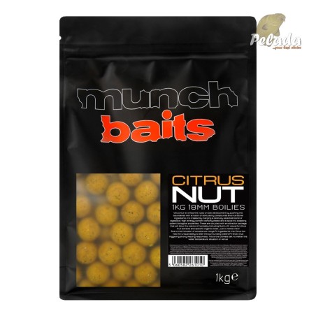 Munch Baits Citrus Nut Boilies 1kg