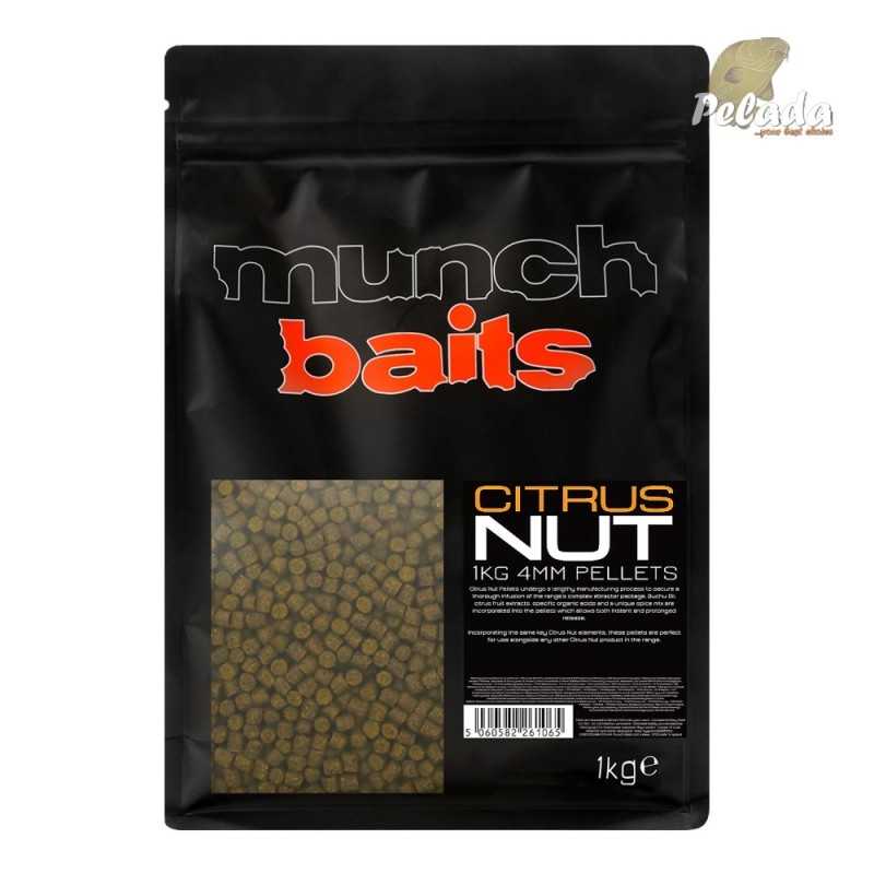 Munch Baits Citrus Nut Pellet 1kg