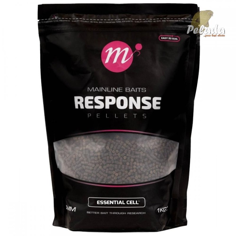 Mainline Pelety Response Carp Pellets Essential Cell 5mm 1kg