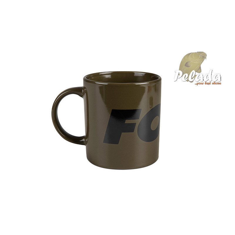 Fox Hrnček Green Black Logo Ceramic Mug 350ml