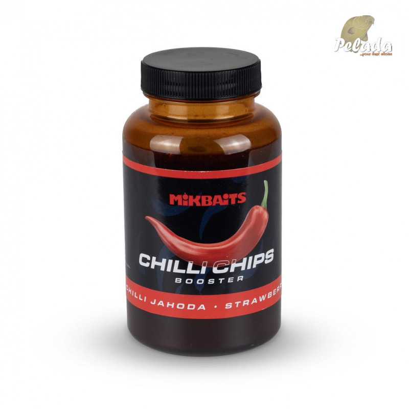 Mikbaits Chilli Chips Booster Chilli Jahoda 250ml
