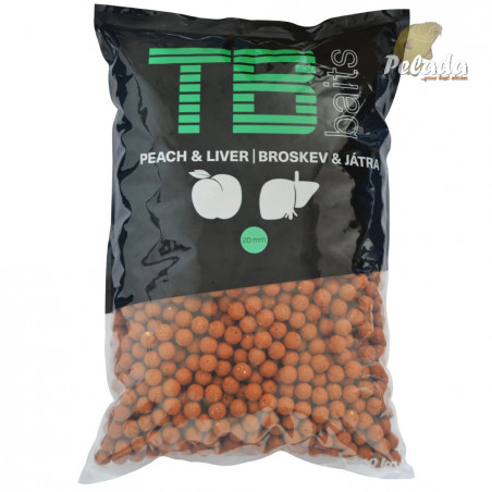 TB Baits Boilies Peach Liver 10kg
