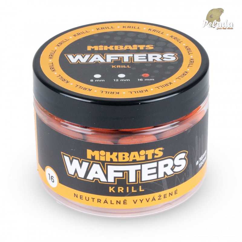 Mikbaits Vyvážený Boilies Wafters 150ml - Krill 16mm