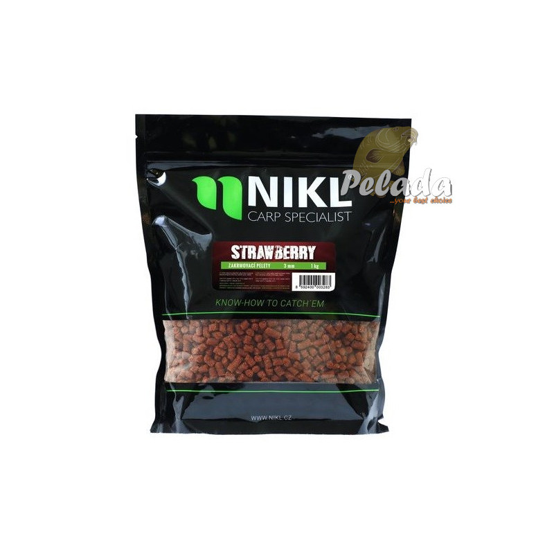 Nikl Pelety Strawberry Jahoda 1kg