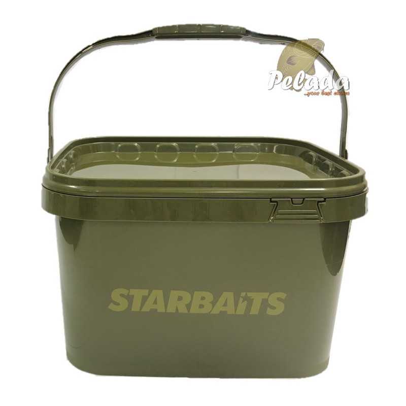 Starbaits Praktické Hranaté Vedro Square Bucket 8 ltr