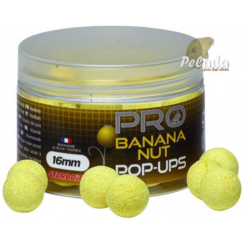 Starbaits Plávajúce Boilies Pop-Ups Pro Banana Nut 50g