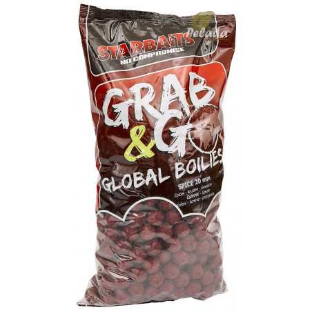 Starbaits Boilies Global Grab&Go Spice - Korenie 20mm 2,5kg