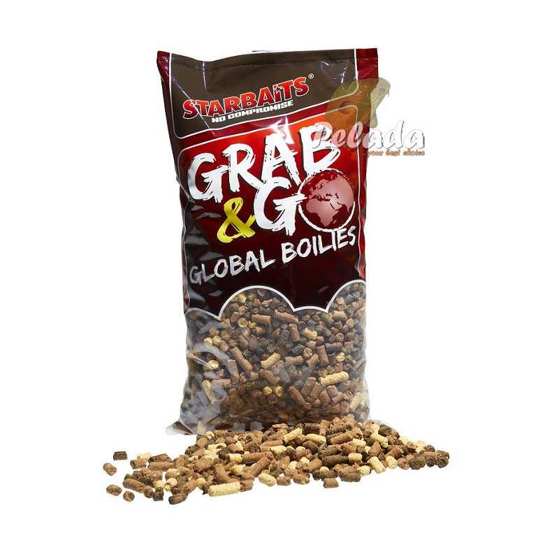Starbaits Grab&Go Global Kŕmne Pelety Seedy Mix 2,5kg