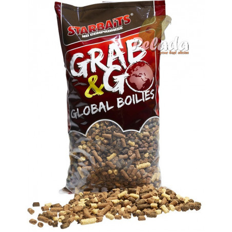 Starbaits Grab&Go Global Kŕmne Pelety Seedy Mix 2,5kg