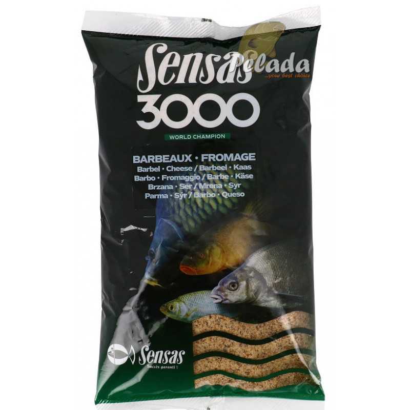Sensas Krmivo 3000 Barbel Formage Mrena Syrové 1kg