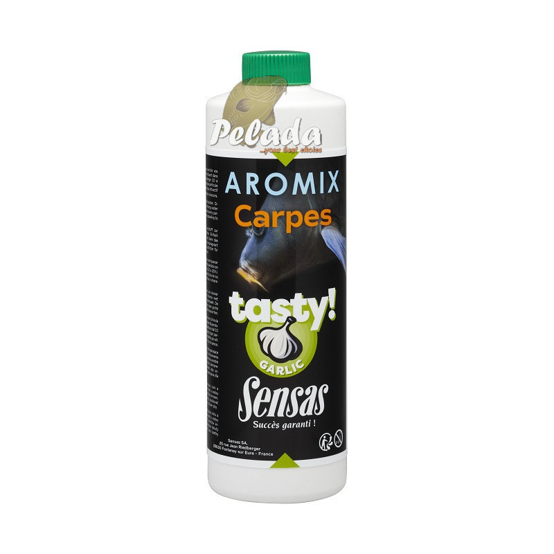 Sensas Tekutý Posilňovač Aromix Carp Tasty 500ml - Garlic Cesnak