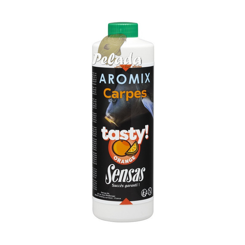 Sensas Tekutý Posilňovač Aromix Carp Tasty 500ml - Orange Pomaranč