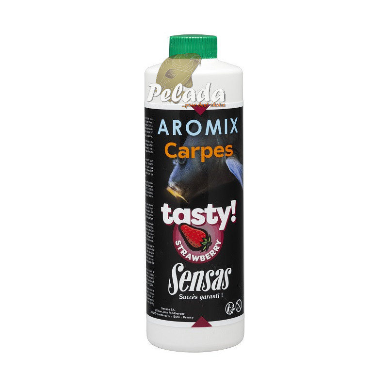 Sensas Tekutý Posilňovač Aromix Carp Tasty 500ml - Strawberry Jahoda