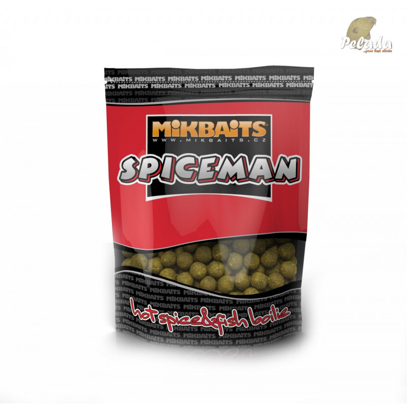 Mikbaits Boilies Spiceman Pampeliška 1kg