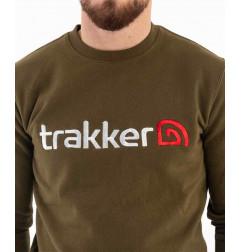Trakker Mikina CR Logo Sweatshirt s dlhým rukávom bez kapucne