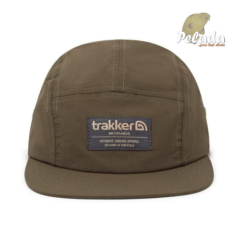 Trakker Šiltovka 5 Panel Green Cap