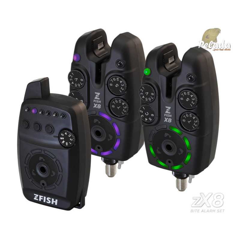 ZFISH Sada Signalizátorov Bite Alarm Set Zx8 2+1