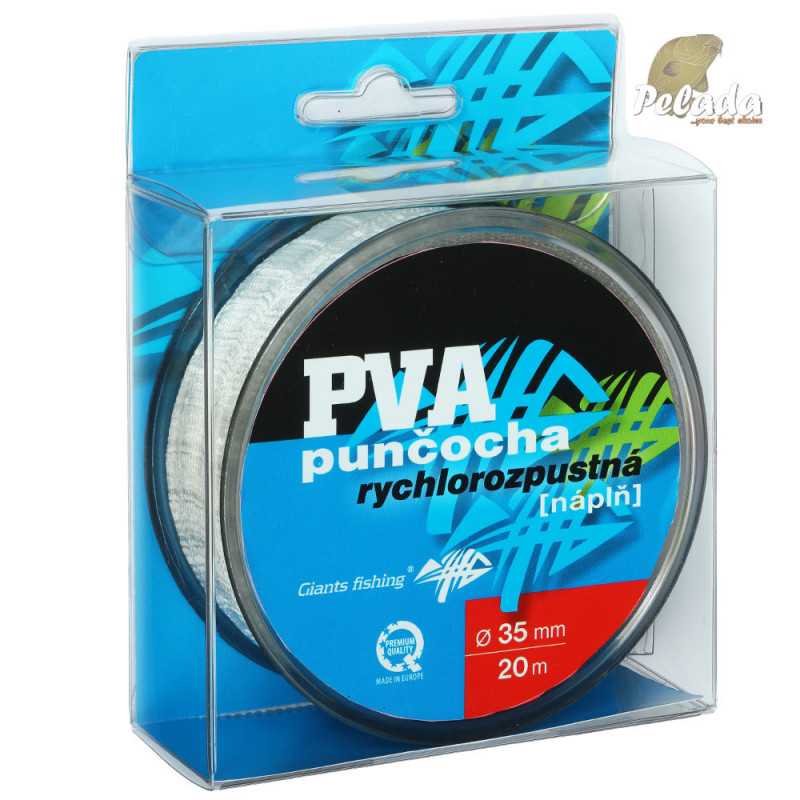 Giants Fishing PVA náhradná pančucha Mesh Fast Melt Refill 35mm 20m