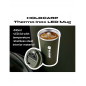 HOLDCARP Nerezový Thermo Hrnček - Thermo Inox LED Mug