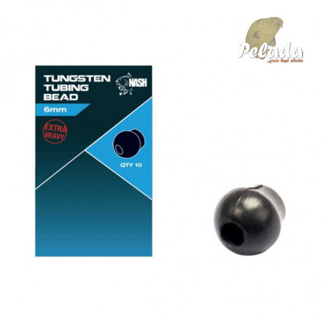 Nash Cling On Tungsten Tubing Bead 6mm