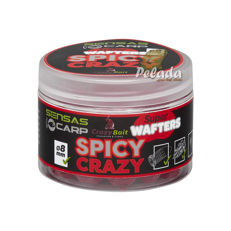 Starbaits Super Wafters Spicy Crazy Korenie 8mm 80g