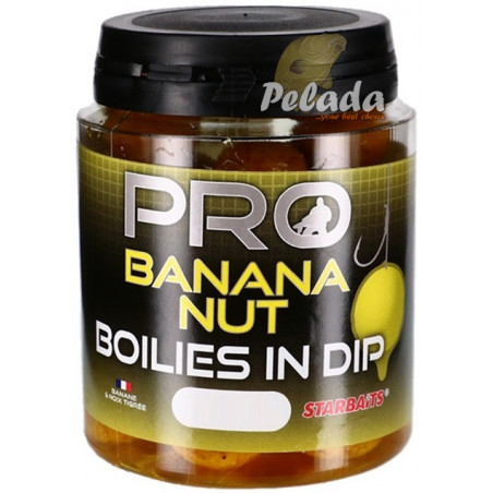 Starbaits Boilies v dipe Banana Nut & Banán Orech 150g