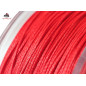 Hell-Cat Spletaná šnúra Round Braid Power Red 0,50mm 57,50kg - 200m