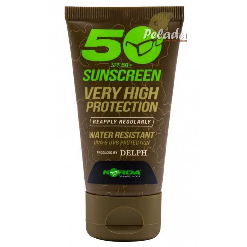 Korda Opaľovací Krém Sun Screen SPF50 Neparfémovaný 50ml