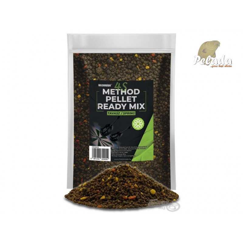 Haldorádó 4S Method Pellet Ready Mix Jar Spring 2-4mm 600g