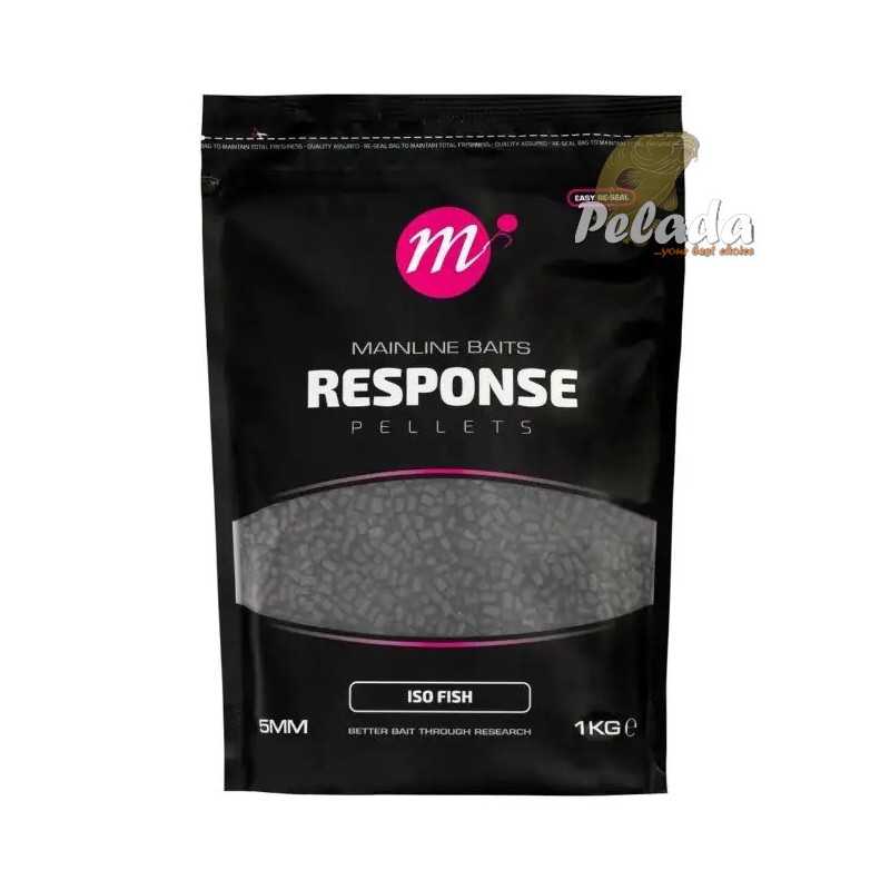 Mainline Pelety Response Pellet ISO Fish 5mm 1kg