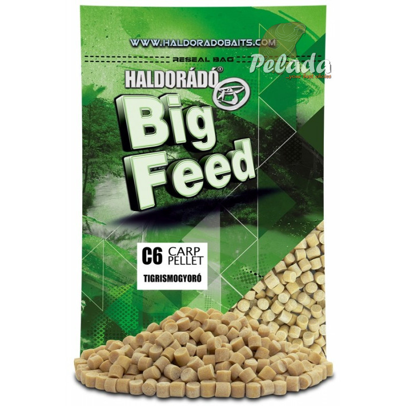 Haldorádó Big Feed - C6 Pellet 6mm 700g Tigrí Orech