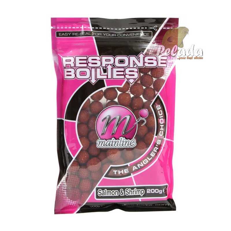 Mainline Boilies Shelf Life Response Salmon Shrimp 15mm 450g