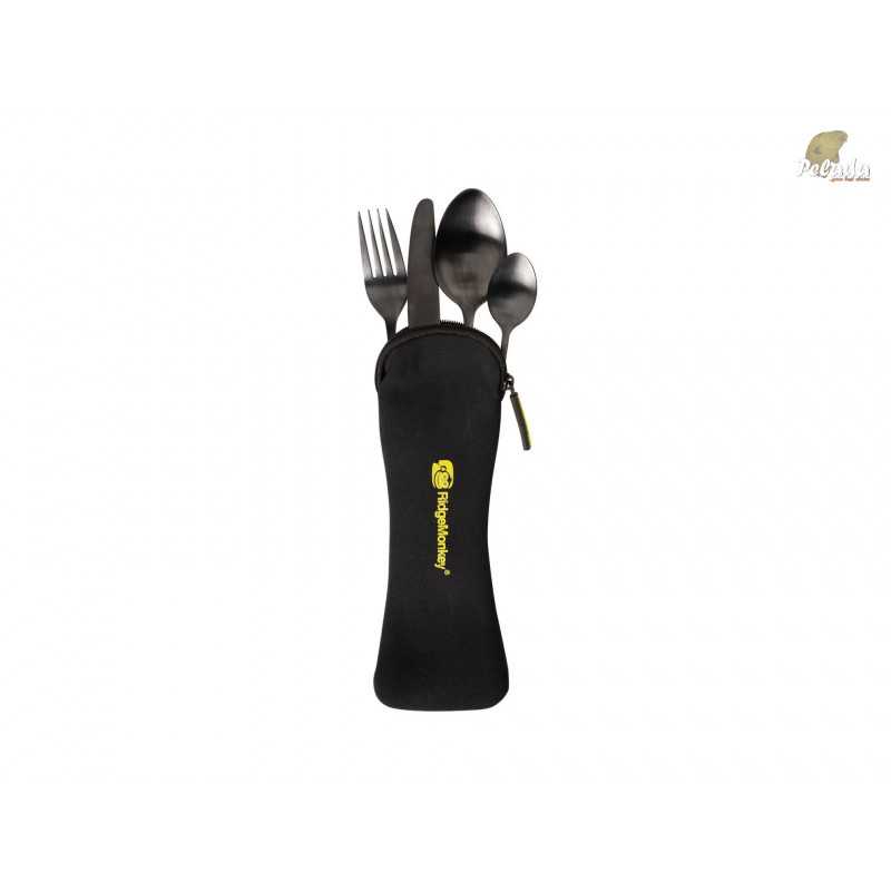 RidgeMonkey Súprava Príborov DLX Cutlery Set
