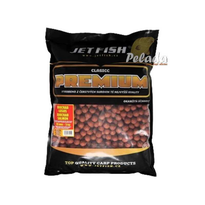 Jet Fish Boilies Premium Clasicc 5kg - Biocrab & Losos