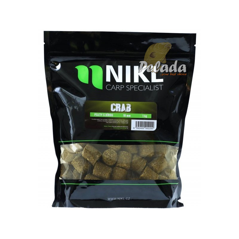 Nikl Pelety Crab bez dierky 3mm 1kg